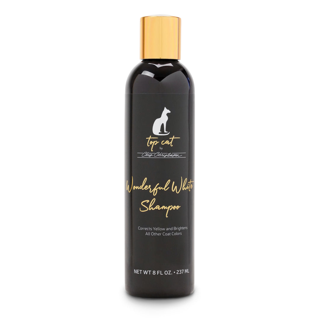 Top Cat Wonderful White Shampoo 8oz